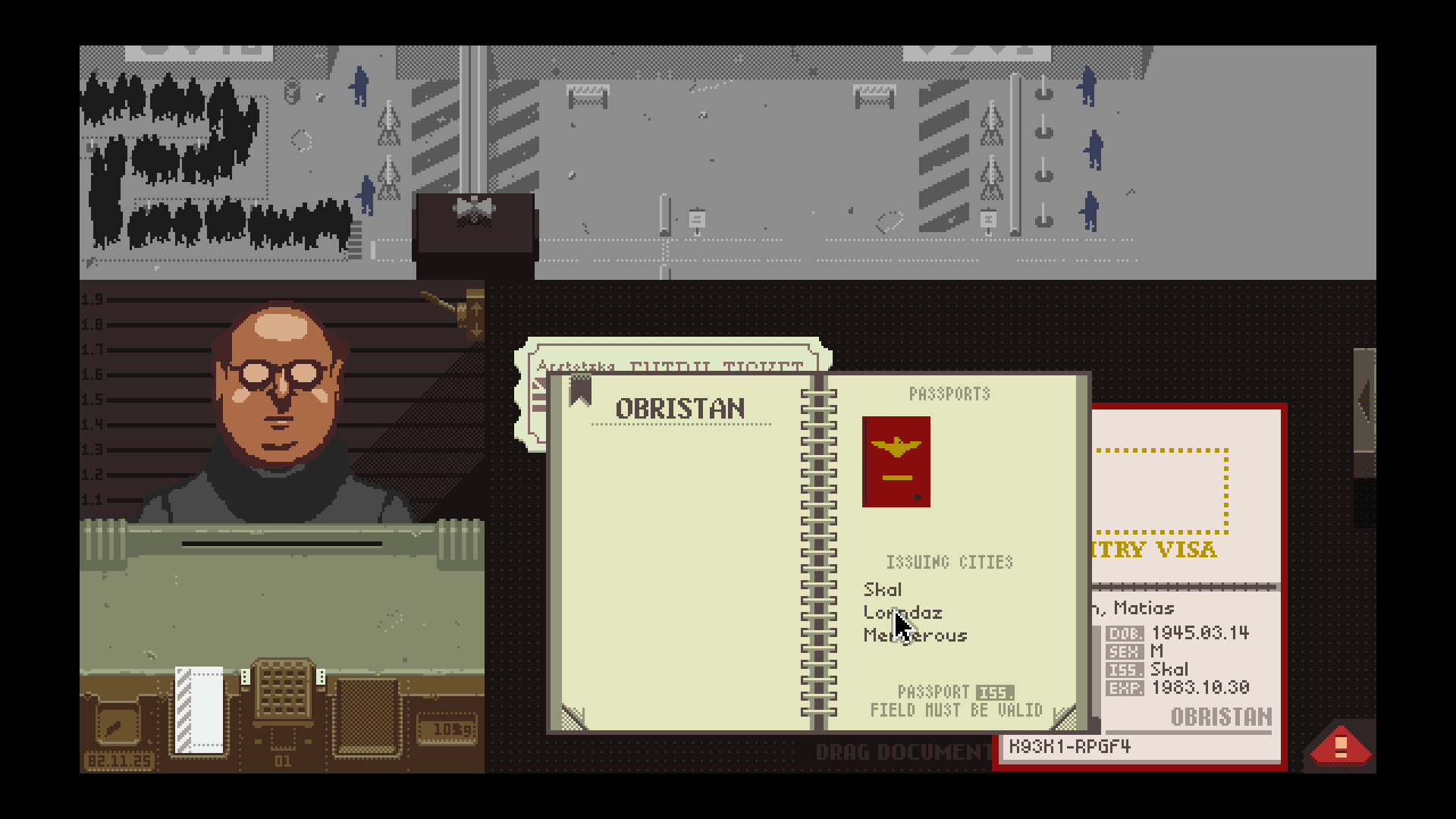 Papers please код